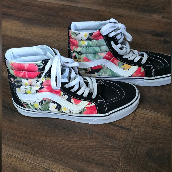 Vans floral high tops - Picture 3 of 7